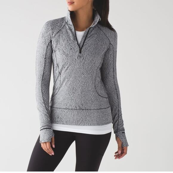 Lululemon size 12 Rush hour 1/2 Zip woman's sweater jacket - Picture 1 of 16